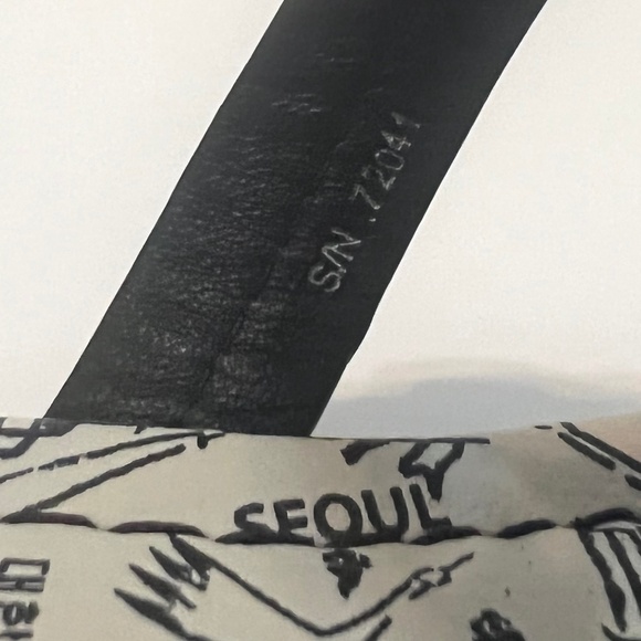 NIB Tory Burch Patent Leather Sandal - Midnight/Navy Destination, Size 8.5 - Picture 9 of 13